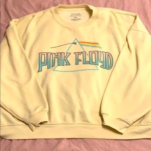 Pink Floyd slightly cropped sweatshirt. AE brand